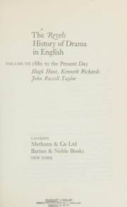 Cover of: Revels History of Drama in English by Hugh Hunt