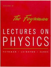 Cover of: The Feynman lectures on physics: volume III