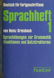 Cover of: Deutsch für Fortgeschrittene.: Sprachübungen zur Grammatik (Funktionen und Satzstrukturen).