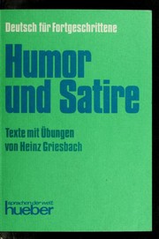 Cover of: Humor und Satire by 