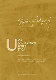 Cover of: Uma conferência sobre ética by Leonel Lucas Azevedo