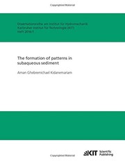 Cover of: The formation of patterns in subaqueous sediment