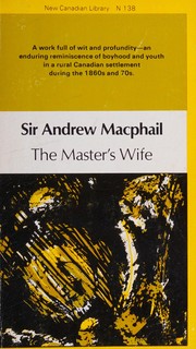 Cover of: The master's wife by Macphail, Andrew Sir