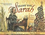 Cover of: Thank You, Sarah by Laurie Halse Anderson