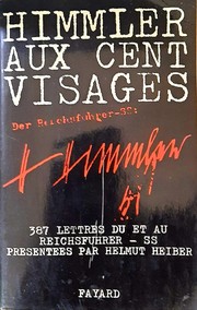 Cover of: Himmler aux cent visages by 
