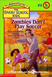 Cover of: Zombies Don't Play Soccer by Debbie Dadey