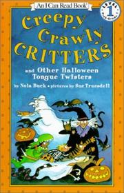 Cover of: Creepy Crawly Critters | Nola Buck