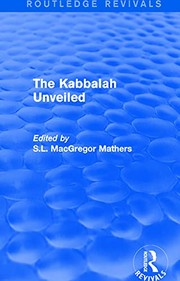 Cover of: Kabbalah Unveiled