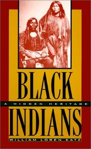 Cover of: Black Indians: A Hidden Heritage