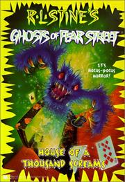Cover of: House of a Thousand Screams (Ghosts of Fear Street #17) by 