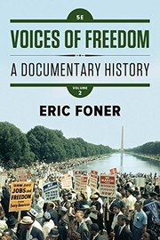 Voices of Freedom by Eric Foner