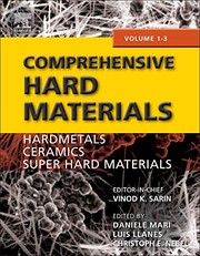 Cover of: Comprehensive Hard Materials by Vinod Sarin, Christoph Nebel, Daniele Mari, Luis Miguel