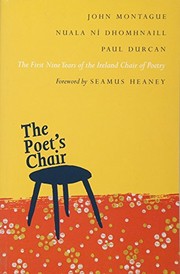 Cover of: The poet's chair by Montague, John.