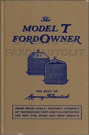 Cover of: The Model T Ford owner