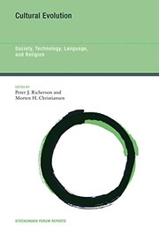 Cover of: Cultural Evolution: Society, Technology, Language, and Religion