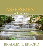Assessment for counselors by Bradley T. Erford