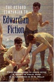 Cover of: Oxford Companion to Edwardian Fiction 1900-14 by 
