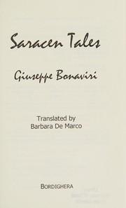 Cover of: Saracen Tales (Crossings, 16) by Giuseppe Bonaviri