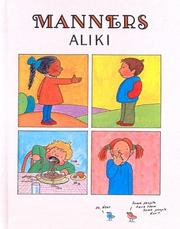 Cover of: Manners by Aliki
