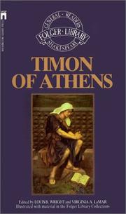Cover of: Timon of Athens by William Shakespeare