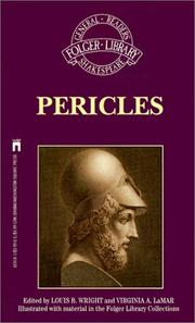 Cover of: Pericles by William Shakespeare, William Shakespeare