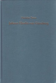 Cover of: Johann Eberlin von Günzburg, ca. 1465-1533: franziskanischer Reformer, Humanist und konservativer Reformator