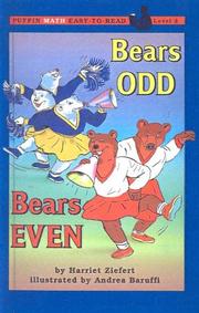 Cover of: Bears Odd, Bears Even by Jean Little