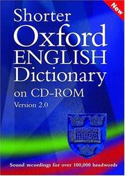 Cover of: Shorter Oxford English Dictionary by William Little