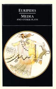 Cover of: Medea and Other Plays (Penguin Classics) by Euripides