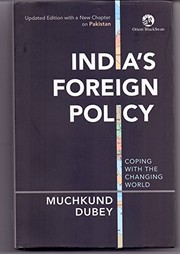 India's foreign policy by Muchkund Dubey