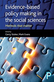 Cover of: Evidence-Based Policy Making in the Social Sciences: Methods That Matter