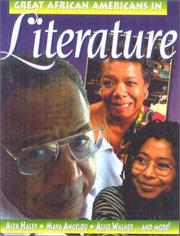 Cover of: Great African Americans in Literature