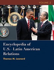 Cover of: Encyclopedia of U.S.-Latin American relations