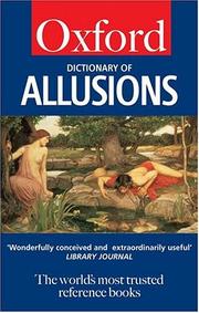Cover of: The Oxford dictionary of allusions by Andrew Delahunty