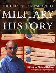 Cover of: The Oxford Companion to Military History by Richard Holmes