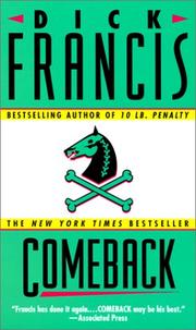 Cover of: Comeback by Dick Francis, Dick Francis