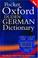 Cover of: The pocket Oxford-Duden German dictionary