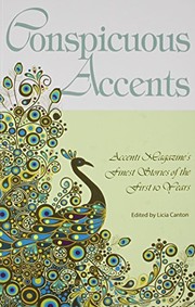Cover of: Conspicuous accents: Accenti magazine's finest stories of the first 10 years