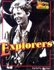 Cover of: Explorers by Carlotta Hacker