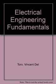 Electrical engineering fundamentals by Vincent Del Toro