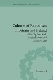 Cover of: Cultures of Radicalism in Britain and Ireland