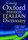 Cover of: Concise Oxford-Paravia Italian Dictionary