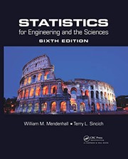 Cover of: Statistics for Engineering and the Sciences, Sixth Edition by William M. Mendenhall, Terry L. Sincich