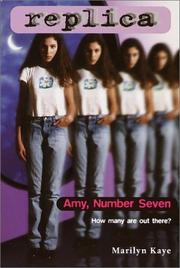 Cover of: Amy, Number Seven (Replica)