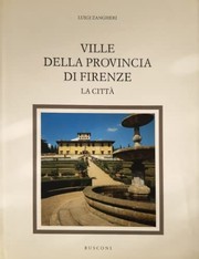 Cover of: Ville della provincia di Firenze: la città