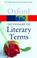 Cover of: The concise Oxford dictionary of literary terms