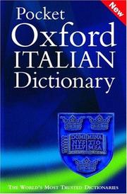 Cover of: Pocket Oxford Italian Dictionary