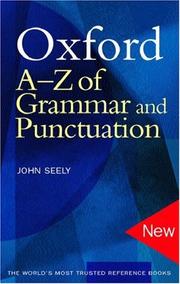 Cover of: Oxford A-Z of Grammar and Punctuation