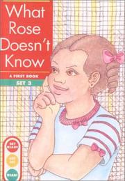 Cover of: What Rose Doesn't Know by Kelli C. Foster, Gina Erickson, Gina Erickson