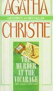 Cover of: Murder at the Vicarage (Agatha Christie Mysteries Collection) by Agatha Christie